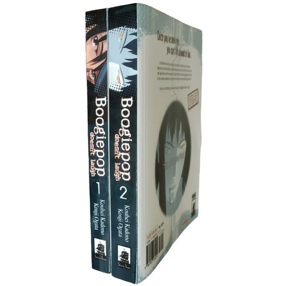 Boogiepop Doesn't Laugh Manga Comic Book Lot 1 & 2 Novel 1st Print Kadono Mature - Picture 3 of 12
